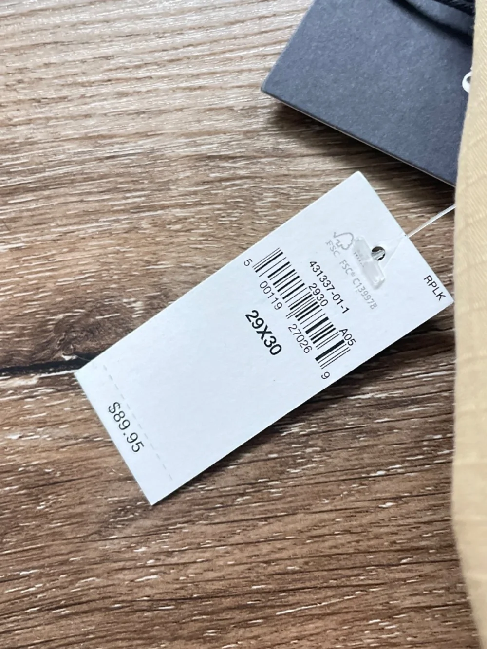 Palace x GAP Mens Size 29x30 Cargo Ripstop Pants Color Tan 